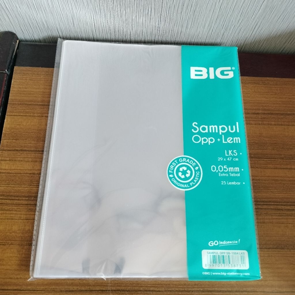

Sampul Buku Plastik Bening uk. LKS /Transparan uk. LKS (ada lem perekat)