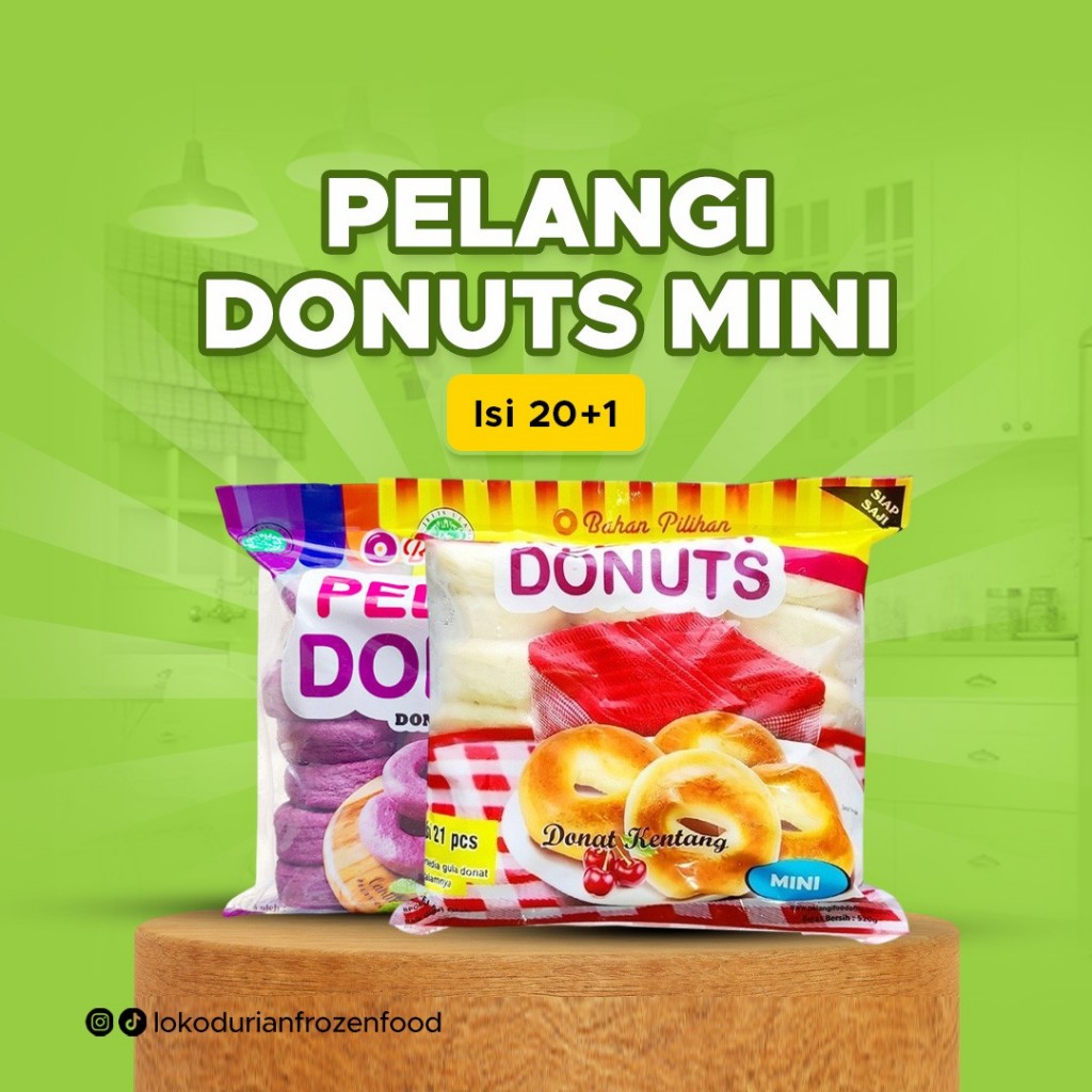 

Pelangi Donuts Mini