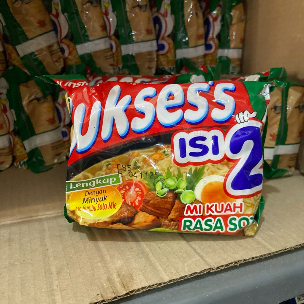 

Mie rebus sukses isi 2 rasa soto 1 pcs