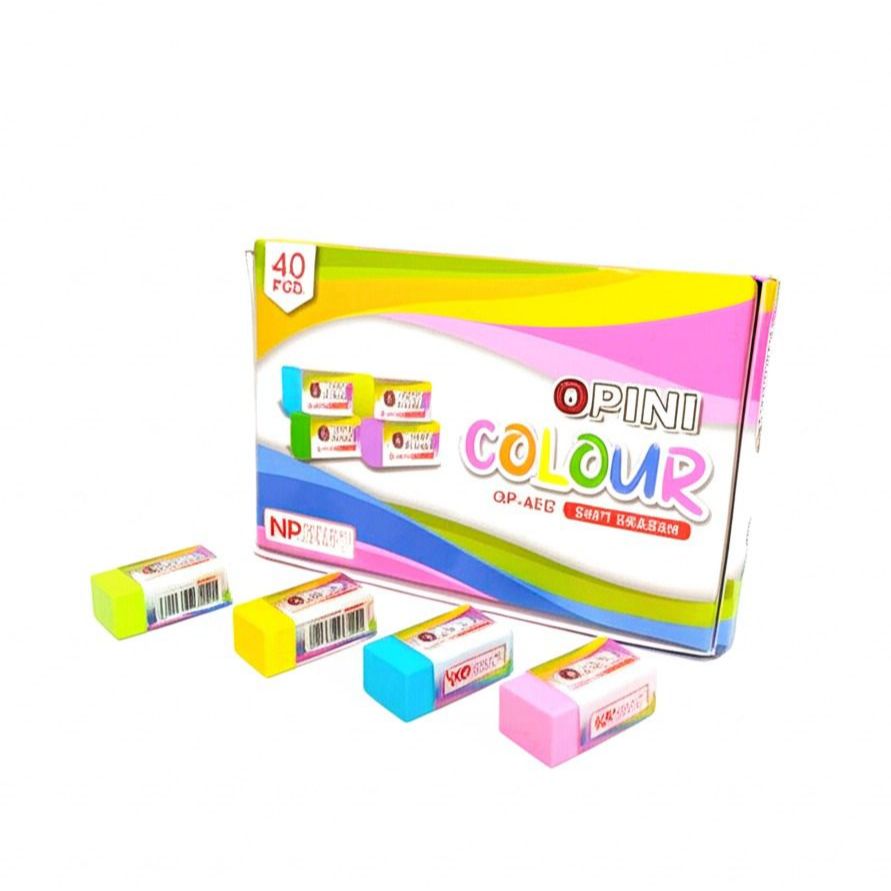 

Penghapus Pensil Pini Warna Warni - Stip Penghapus 10 PCS
