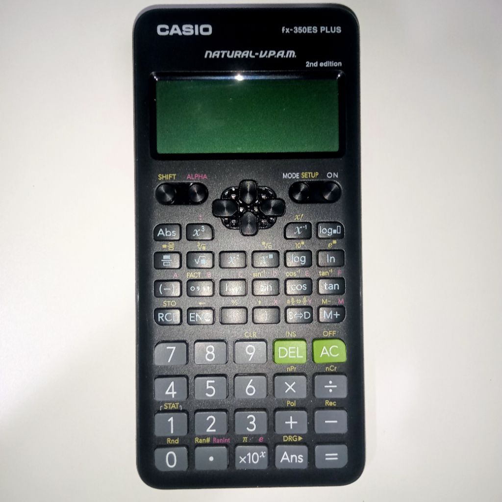 

Kalkulator Scientific Casio fx-350ES PLUS 2nd edition