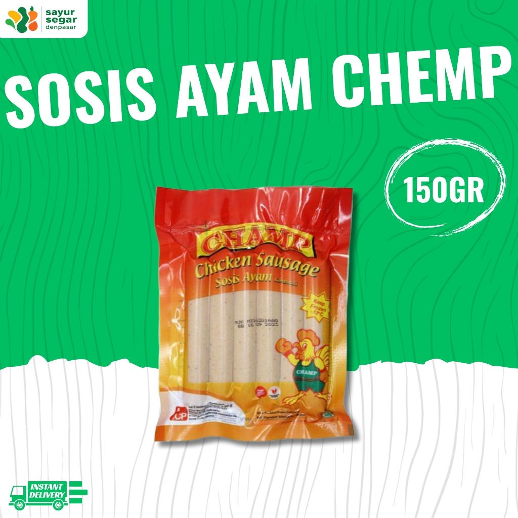 

Sosis Ayam Chemp 150gr - Sayur Segar Denpasar