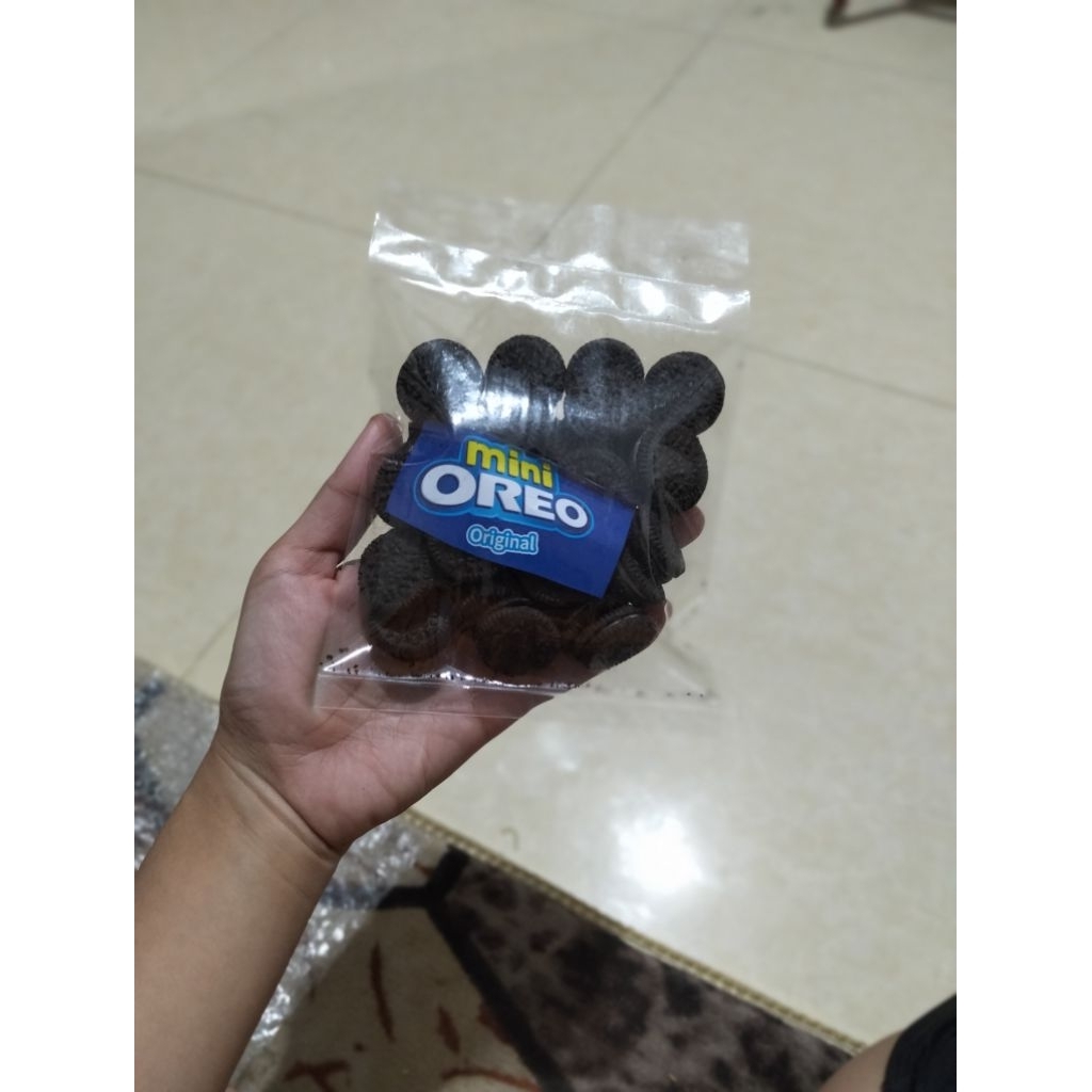 

Oreo Mini Repack Kemasan 100gr coklat, vanila, mix