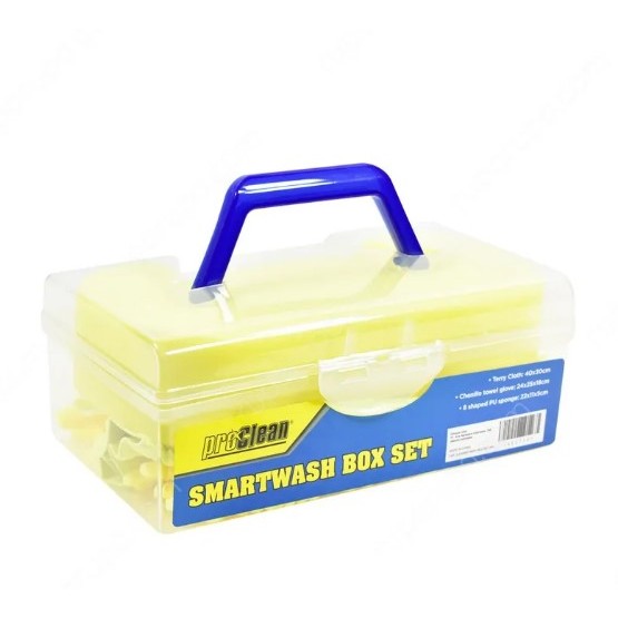 Proclean Set Lap Cuci Mobil 4 Pcs Lengkap Dengan Box nya