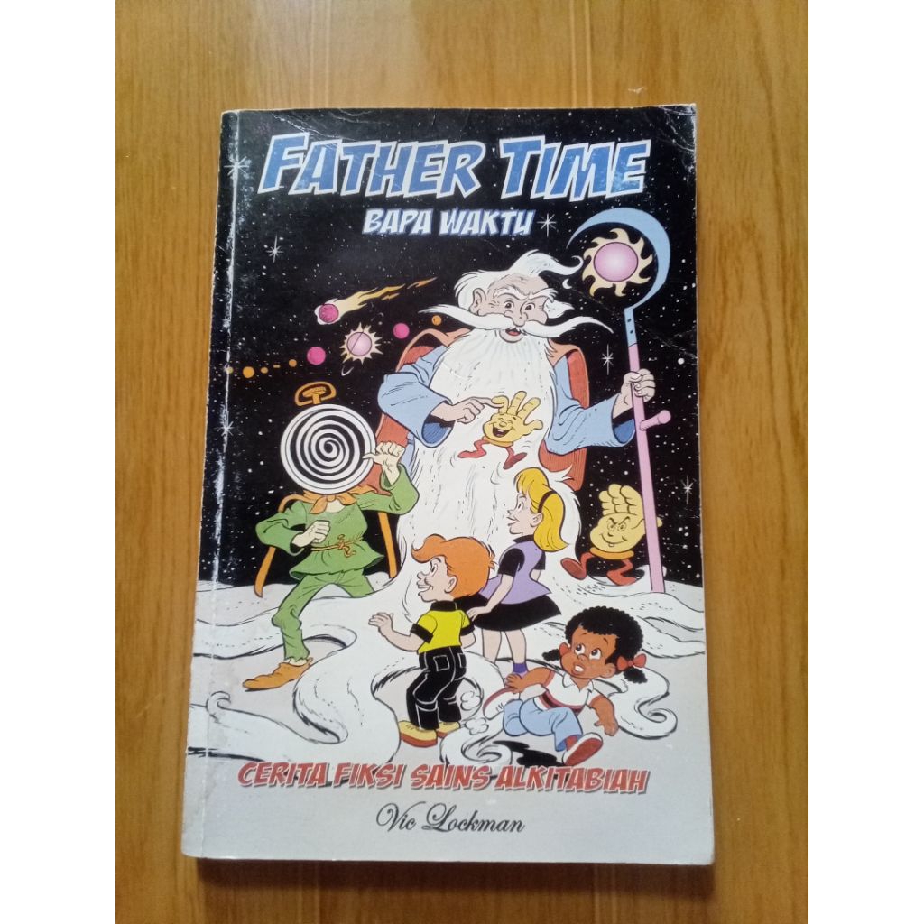 buku cerita fiksi sains alkitabiah father time bapa waktu