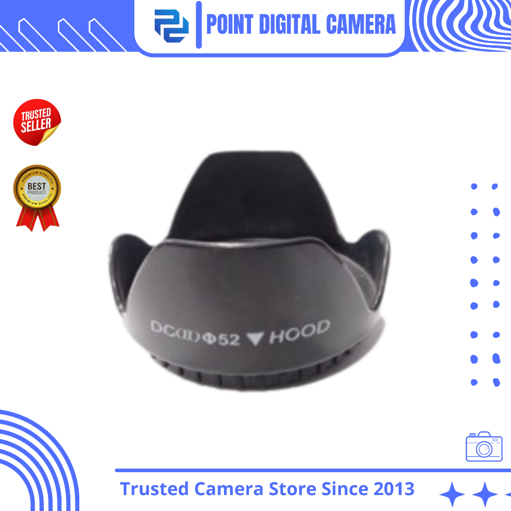Lens Hood Universal DC II 52 52mm Second ORIGINAL