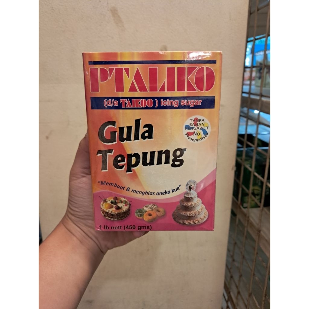 

Ptaiko Icing Sugar (Gula Tepung) 450gr