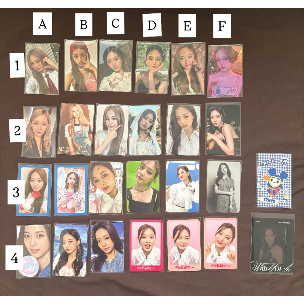 Twice Photocard Tzuyu [OFFICIAL]