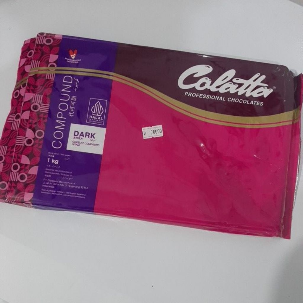 

TULIP COMPOUND DARK CHOCOLATE 1KG