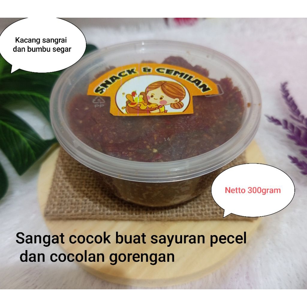 

Sambel pecel kemasan 300gram