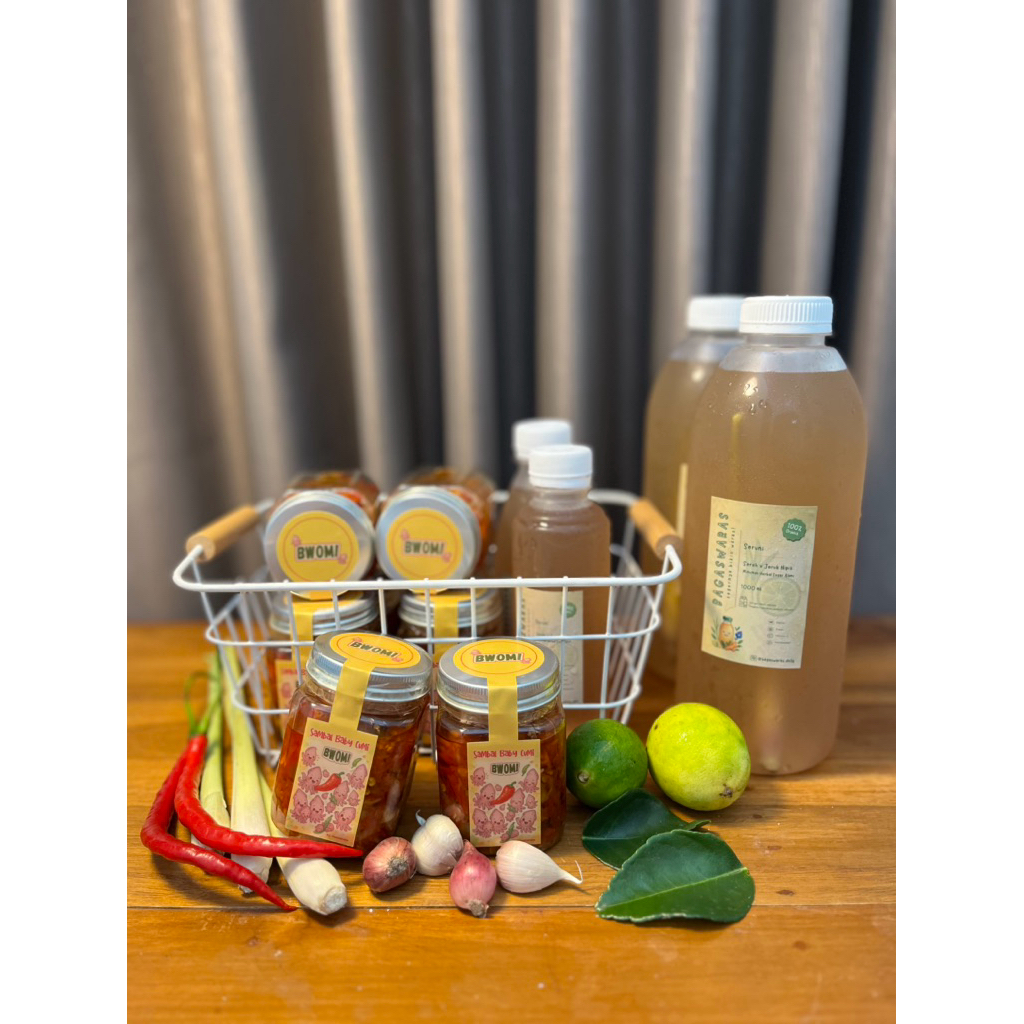 

BUNDLING Sambal Baby Cumi & Minuman Seruni