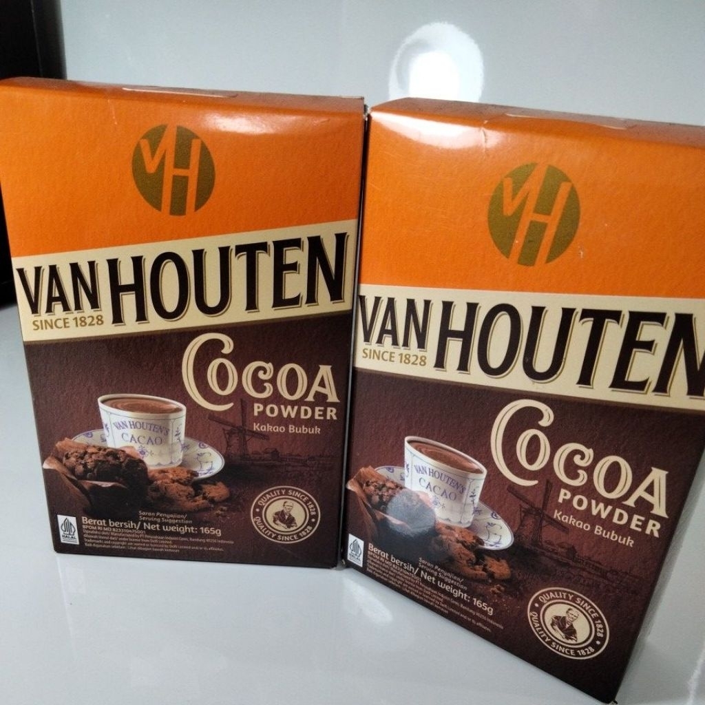 

Van Houten coklat bubuk 165gram exp sept 2026