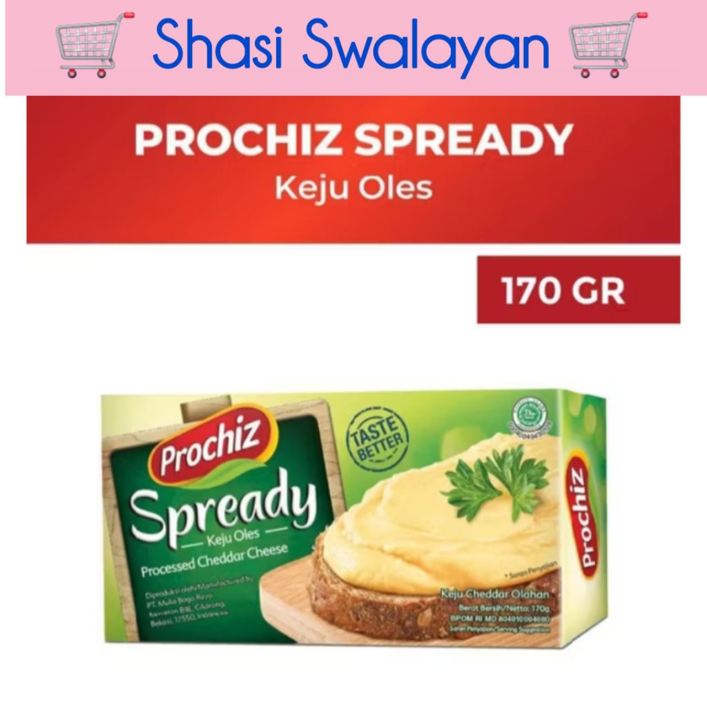 

PROCHIZ SPREADY Keju Oles 170 gram