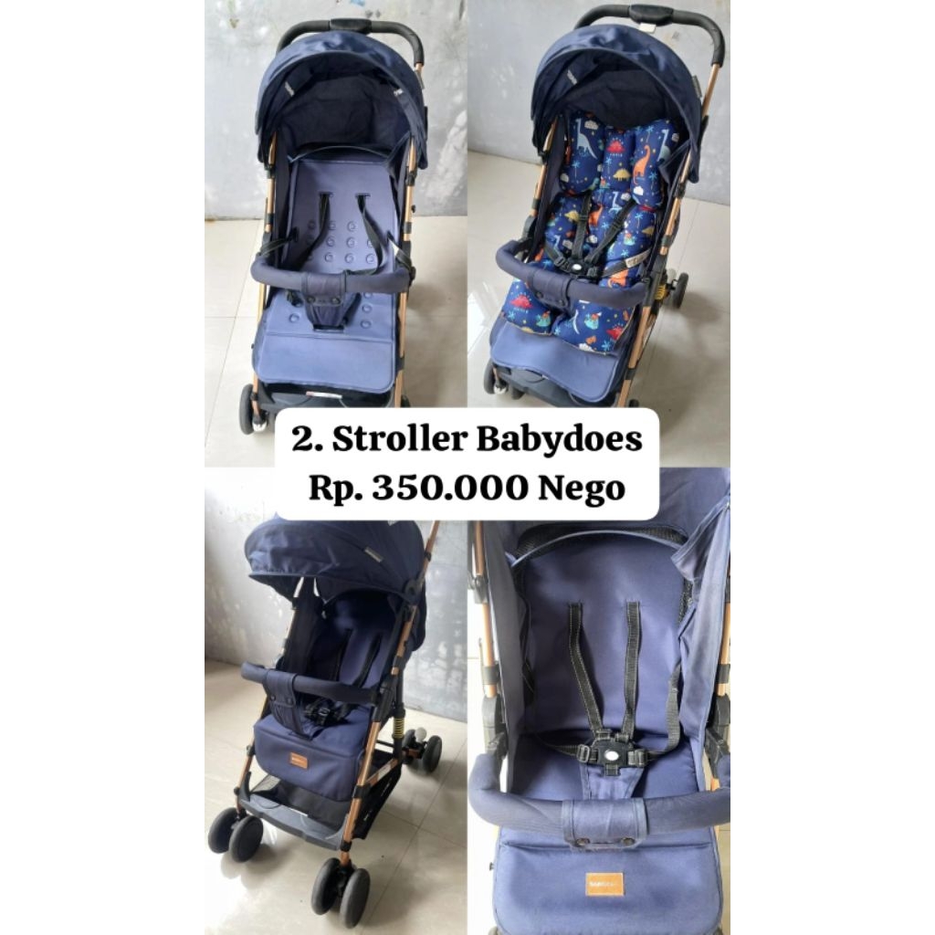 Preloved Stroller Babydoes