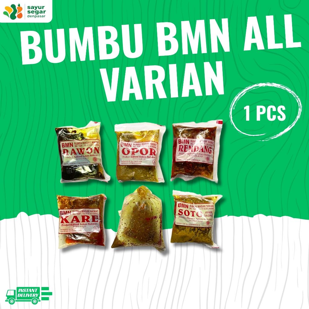

Bumbu Bmn All Varian 1 pcs - Sayur Segar Denpasar