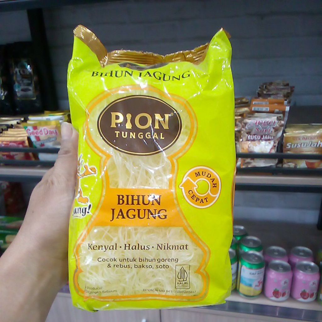 

Bihun jagung pion tunggal cap pitung