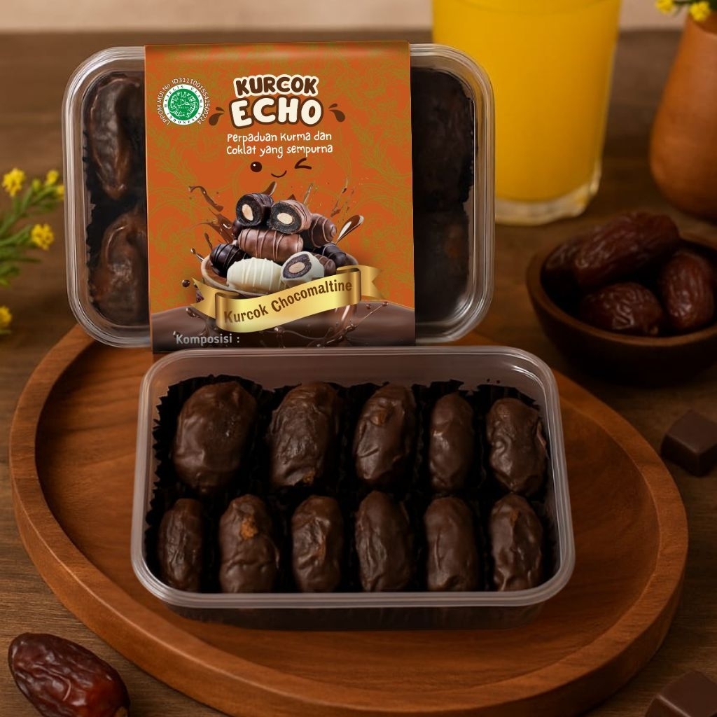 

KURCOK ECHO | KURMA COKLAT MILO, CHOCOMALTINE, NUTELA, CHOCOMINT | CAMILAN COKLAT ENAK, LEZAT, HALAL