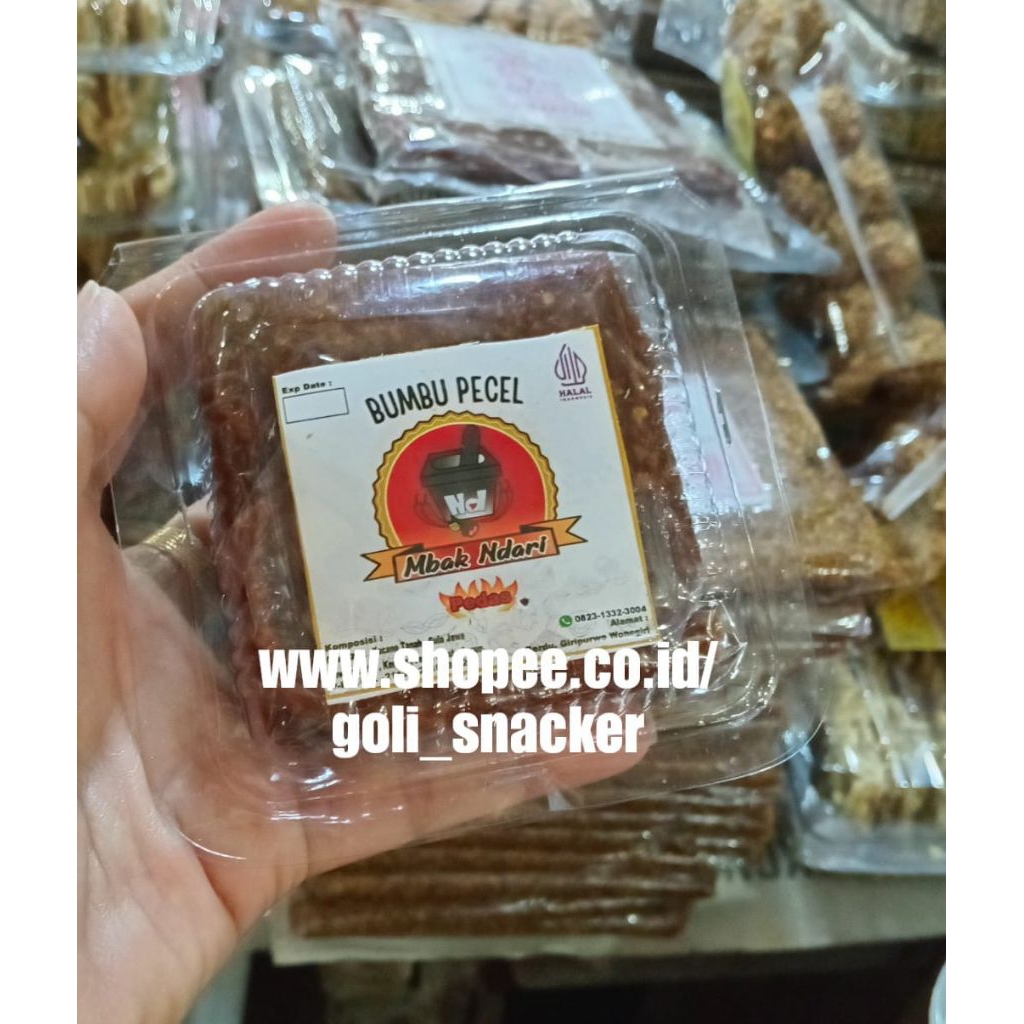 

Bumbu Pecel Sambel Kacang Mbak Ndari