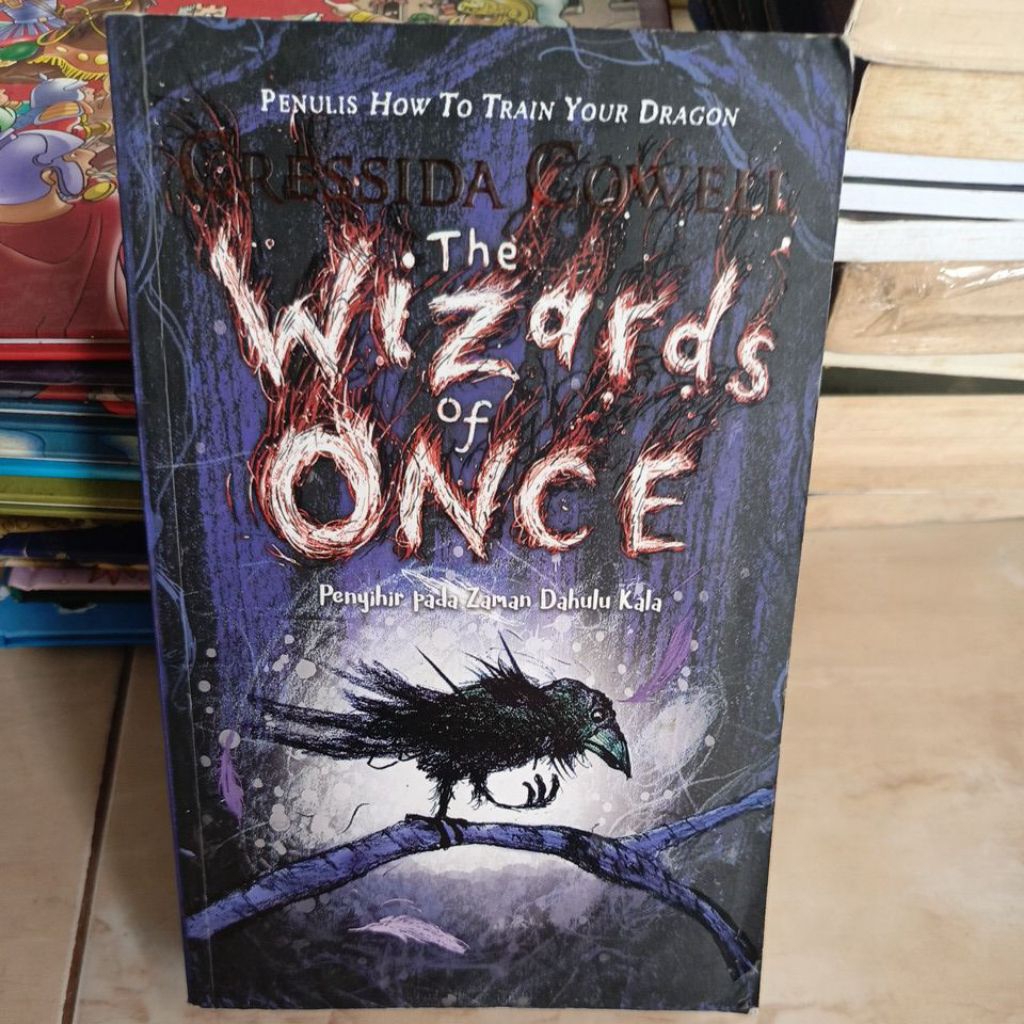 Novel Fantasi The Wizard Of once penyihir pada zaman dahulu kala by cressida cowell