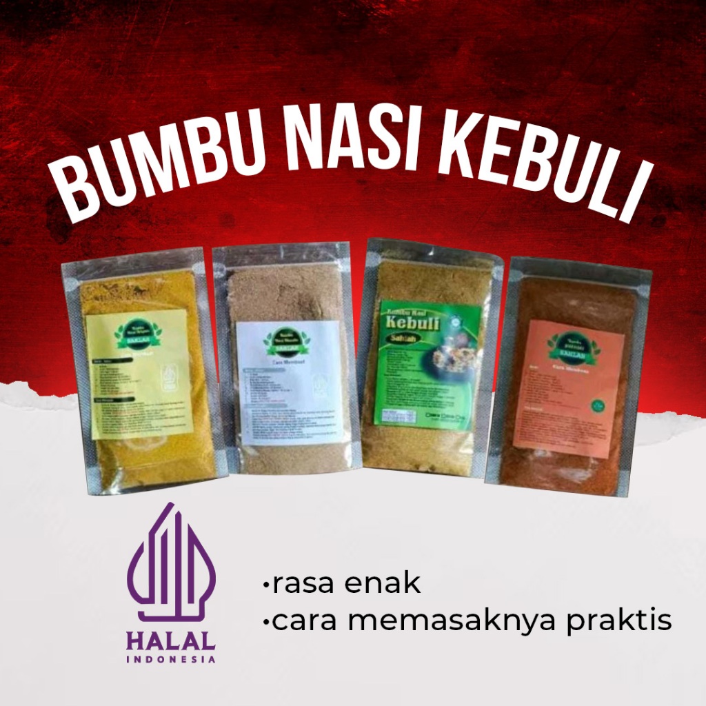 

Bumbu Nasi Kebuli Siap Pakai | Praktis, Asli Rempah Nusantara