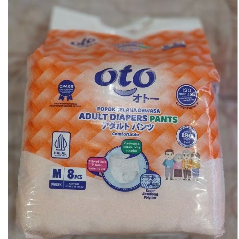 Oto Celana Popok Dewasa M 8