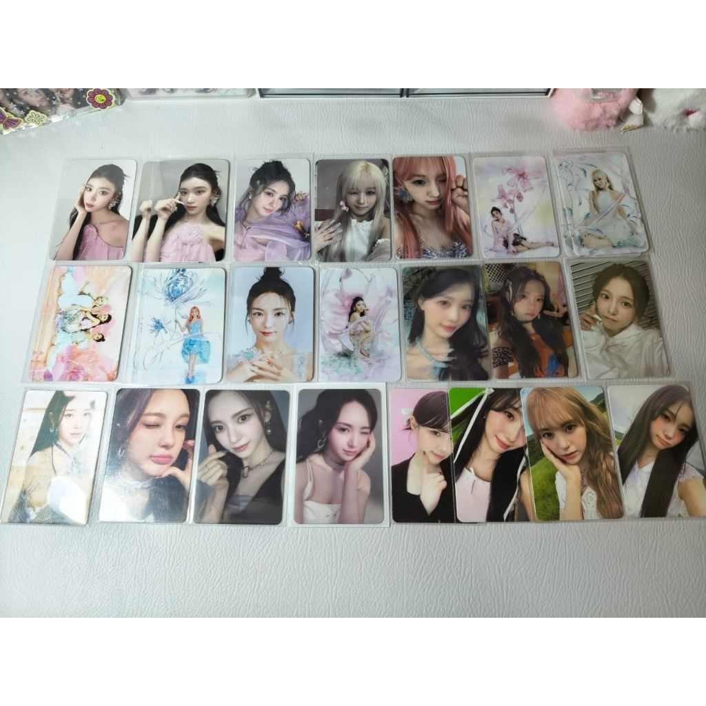 (baca deskripsi) Photocard Official aab choi yujin xiaoting mashiro chaehyun dayeon hikaru huening b