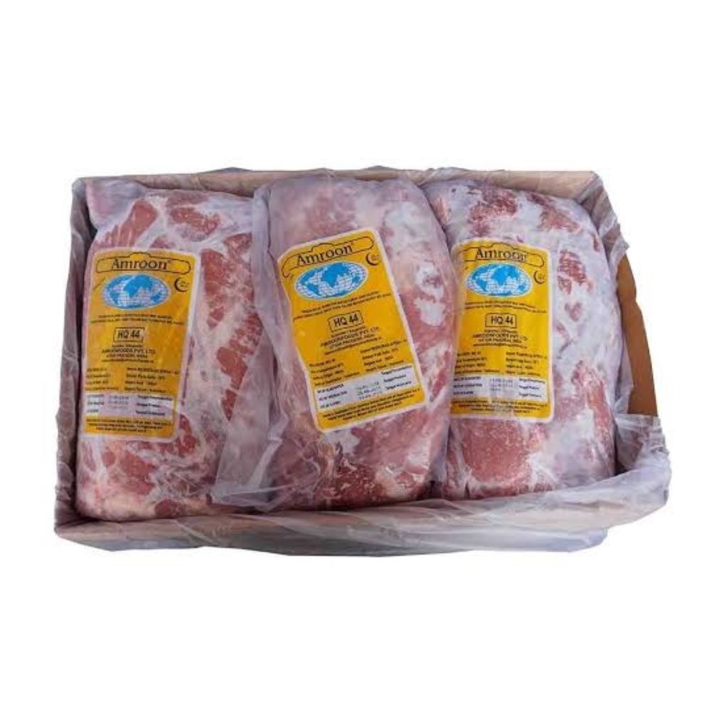 

Daging Import India Tanpa Tulang 44 Amron - Silverside Amron 20kg/1box - Daging Import - Daging Kerbau