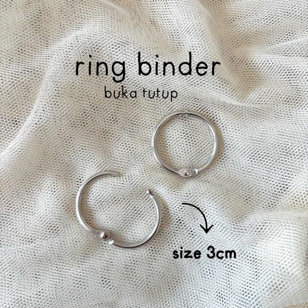 

ring gantungan kunci | ring buka tutup | ring binder