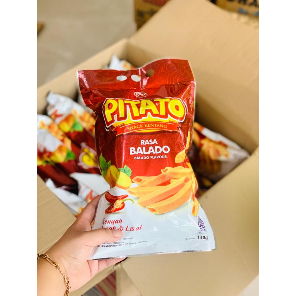 

[1115]--[PACK] PITATO ORI / PITATO BALADO / SIZE KURLEB 130 GR KENTANG POTATO KENTANG POTATO SAMBAL MEDAN NATACIASNACK