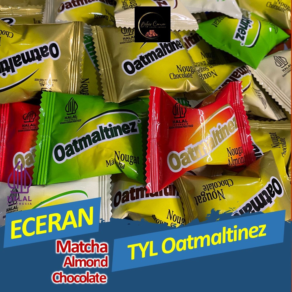 

TYL Oatmaltinez Naugat Almond Peanut Chocolate matcha (ECERAN)