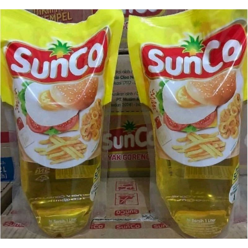 

Minyak SUNCO refill 1 Liter minyak goreng