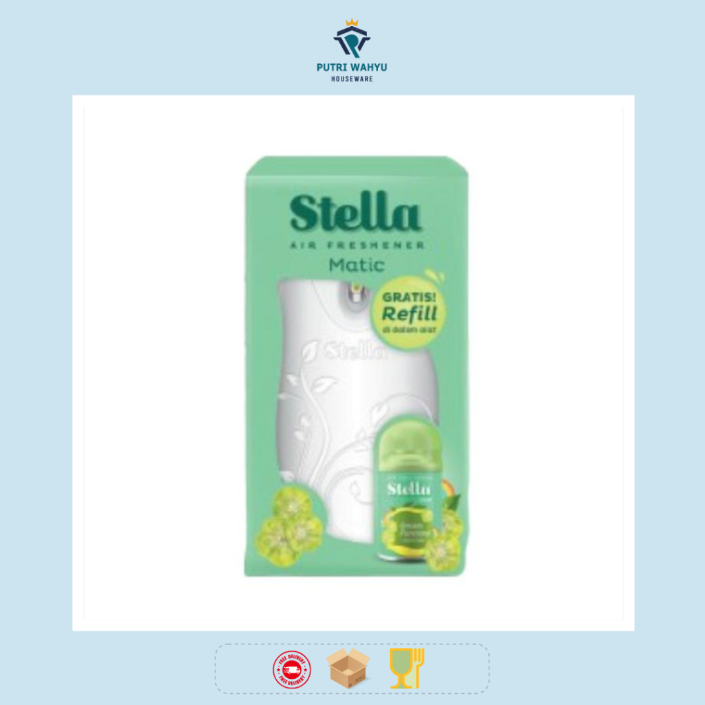 Stella Matic Box Set - Dispenser Stella Pengharum Ruangan Otomatis