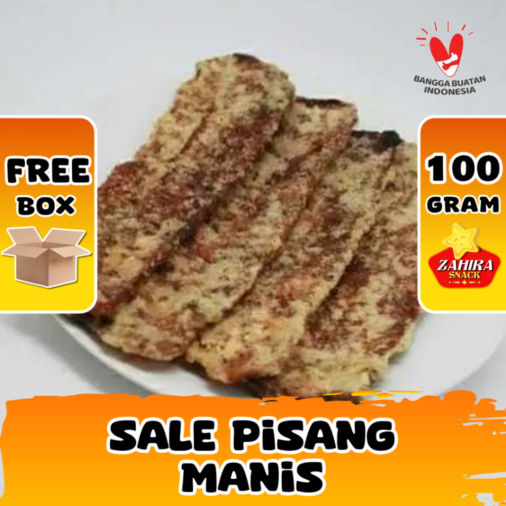 

Sale Pisang Manis Keripik Pisang Sale Lidah Cemilan Oleh-oleh Khas Kebumen 100gram