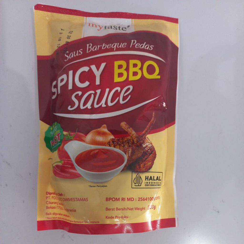 

Saus Barbeque Pedas Spicy BBQ Sauce 500g