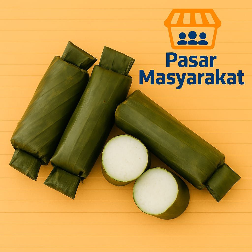 

Lontong Daun 5 Pcs Pasar.Masyarakat