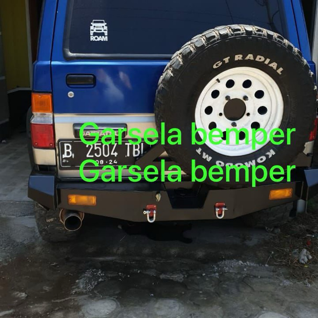 bemper belakang taft feroza vitara sidekick katana