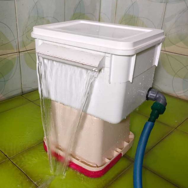 Box Filter Waterfall Kolam ikan Aquarium
