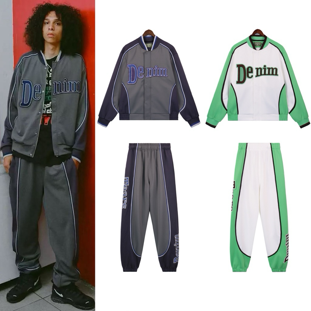 Denim Tears Cotton Wreath Sweatsuit Jacket Longpants