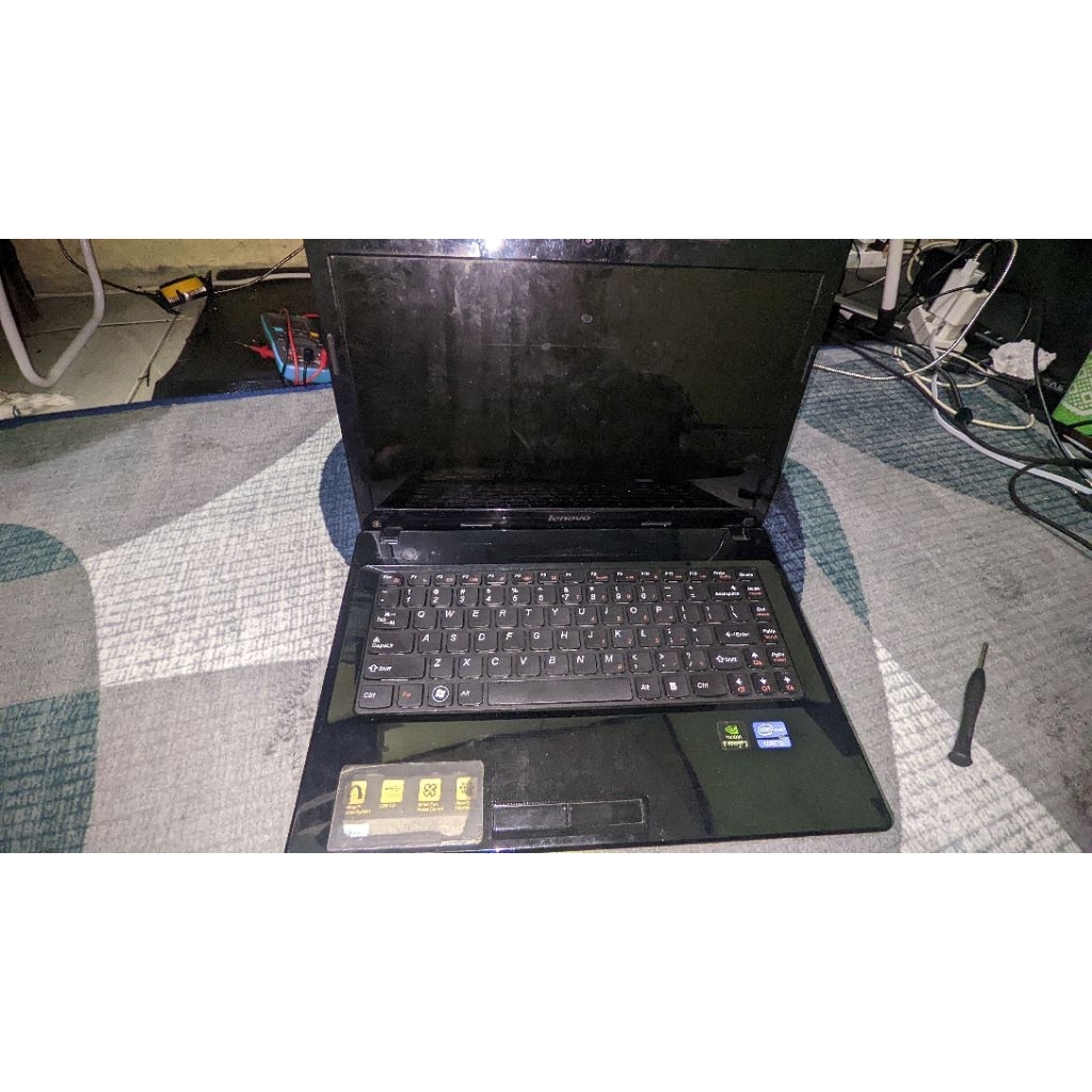Laptop Mati Lenovo G480 intel i3 gen 3 Nvidia cocok untuk kanibal