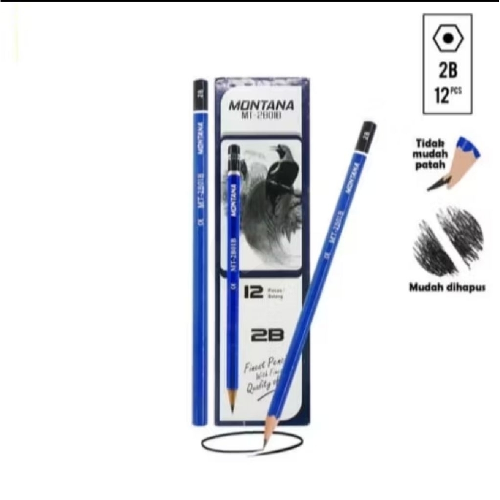 

Pensil 2B Montana biru