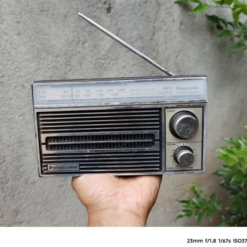 radio panasonic mati vintage bekas