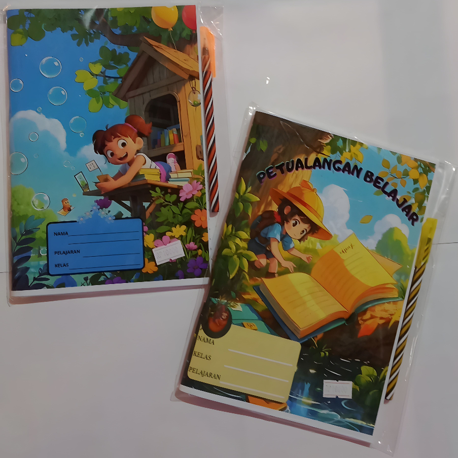 

Buku Tulis Kostum Kartun