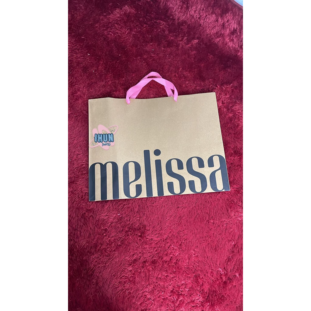

ORI paperbag melissa large (tanpa pembelian) size 40 x 31