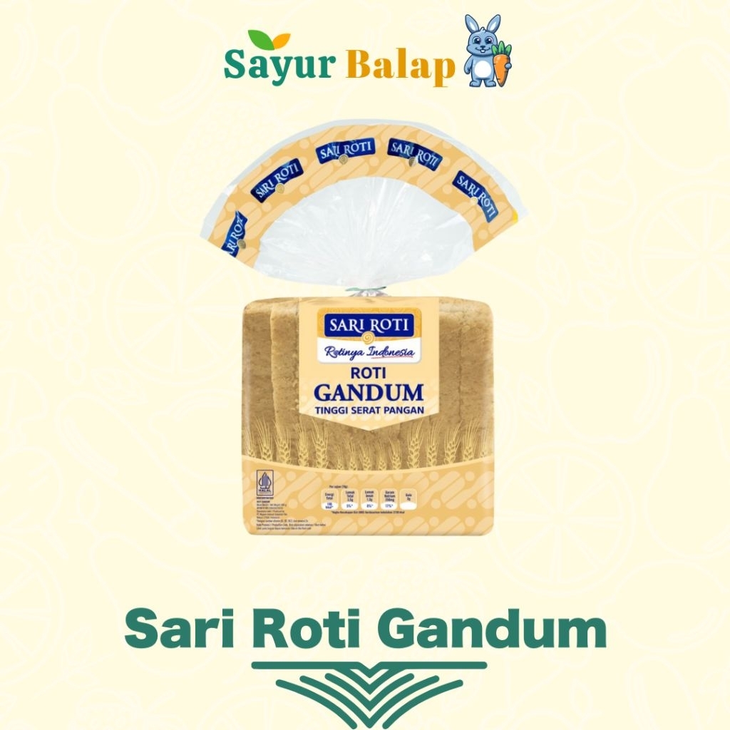 

Sari Roti Gandum - Sayur Balap Lampung