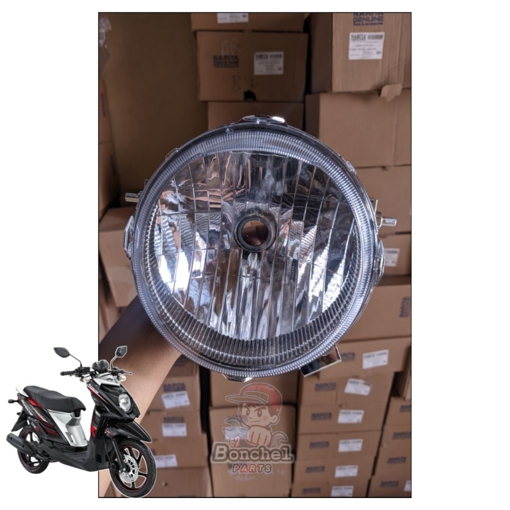 Narita - Reflektor plus mika lampu depan X-Ride X-RIDE 115