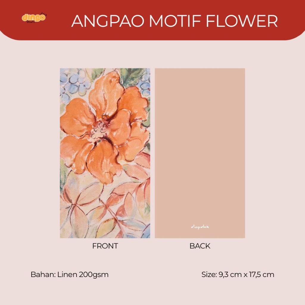 

10 PCS Angpao Pernikahan Motif Bunga (BISA CUSTOM NAMA) | Angpao Motif Bunga Bahan Linen 200GSM | Angpao Motif Flower