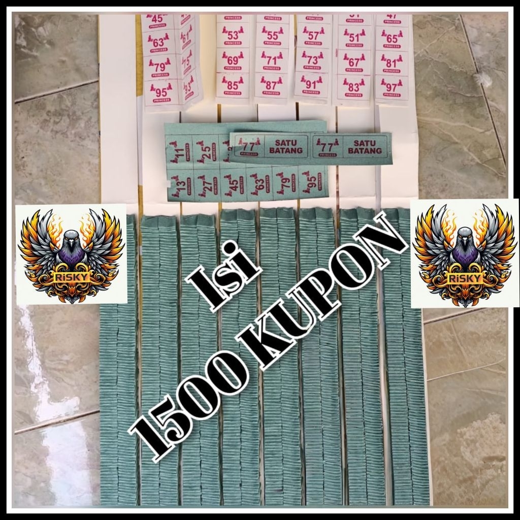 

CABUTAN KOSONGAN KERTAS MANILA iSi 1500 KUPON BONUS KERTAS DUPLEK