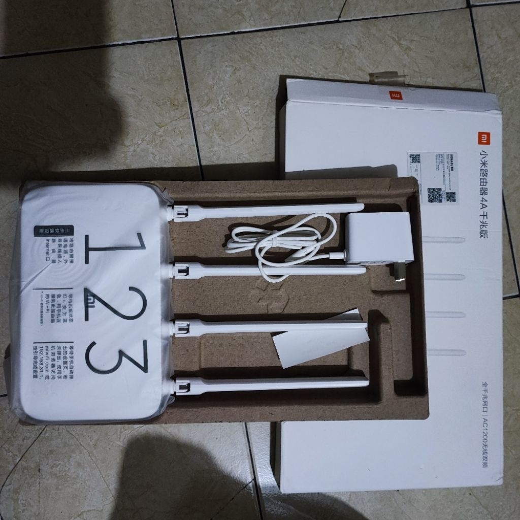 ROUTER WIFI XIAOMI 4A GIGABITE OPENWRT ORIGINAL