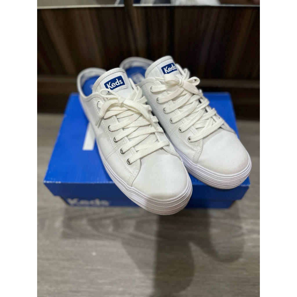 Keds women triple kick mule canvas