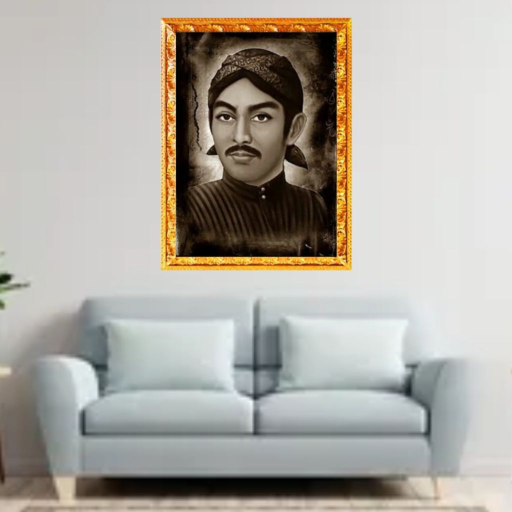 POSTER DINDING WALISONGO | LUKISAN DINDING SUNAN KALIJAGA | HIASAN DINDING PARAWALI